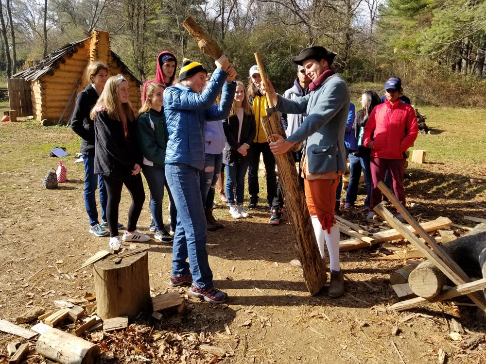 Grant Spotlight Frontier Culture Museum field trip Governor's School